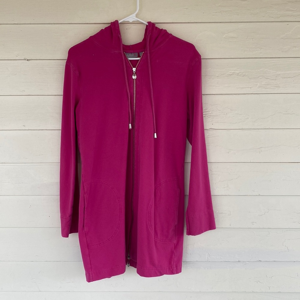 Long Sleeve Zip Up Hoodie with Pockets